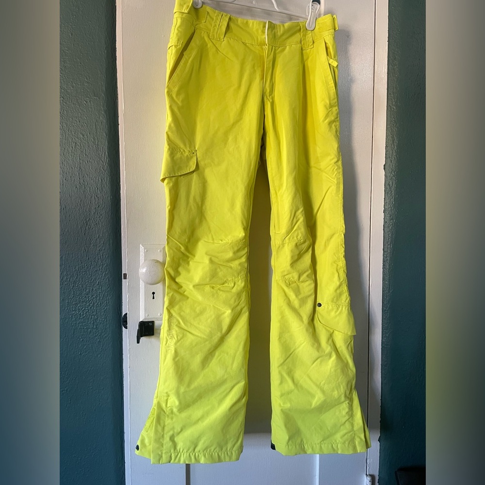 Billabong Yellow Snow Pants